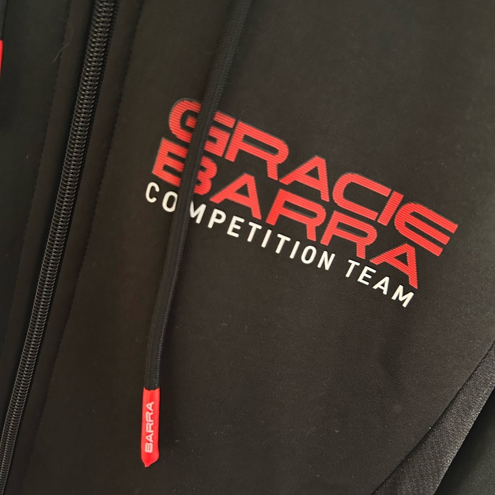 Gracie Barra Competition Team Adidas Jiu Jitsu Zip Hoodie - Picture 3 of 6
